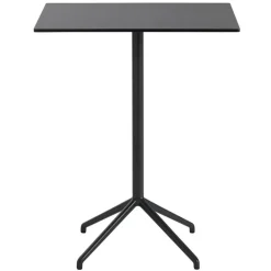 Muuto Still Cafe bar table 75 x 65 cm, h. 95 cm, black