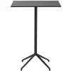 Muuto Still Cafe bar table 75 x 65 cm, h. 105 cm, black