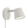Muuto Tip wall lamp, grey