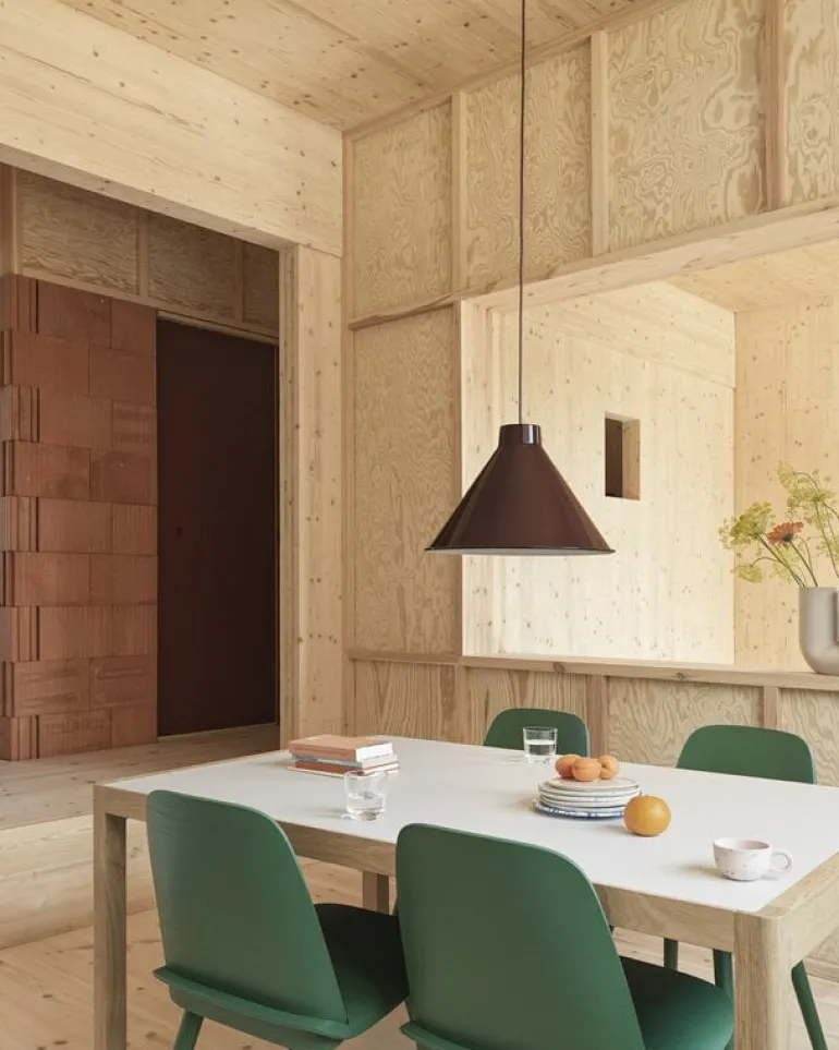 Muuto Top pendant lamp, 38 cm, dark green