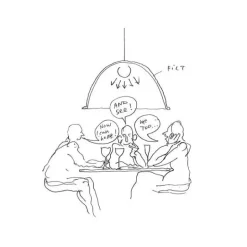 Muuto Under the Bell pendant 82 cm, grey