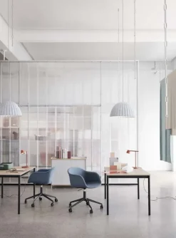 Muuto Under the Bell pendant 55 cm, white melange