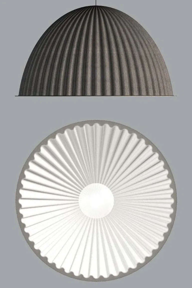 Muuto Under the Bell pendant 55 cm, grey