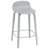 Muuto Visu counter stool, 65 cm, grey