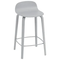 Muuto Visu counter stool, 65 cm, grey