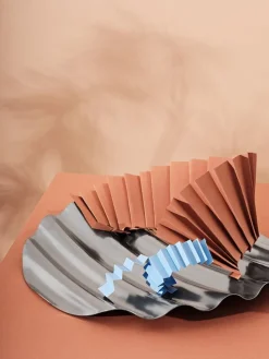 Muuto Wave tray, 50 cm, steel