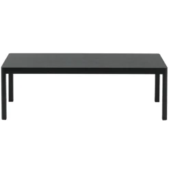 Muuto Workshop coffee table, 120 x 43 cm, black