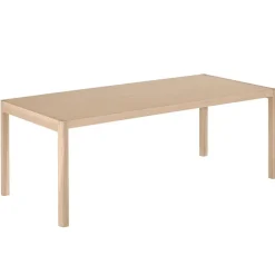 Muuto Workshop table, 200 x 92 cm, oak - oak veneer