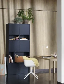 Muuto Workshop table, 140 x 92 cm, oak - oak veneer