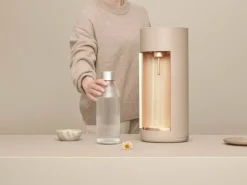 Mysoda Glassy sparkling water maker, latte