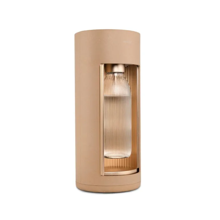 Mysoda Glassy sparkling water maker, latte