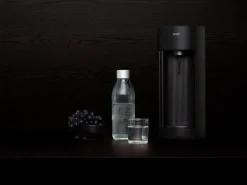 Mysoda Glassy sparkling water maker, black