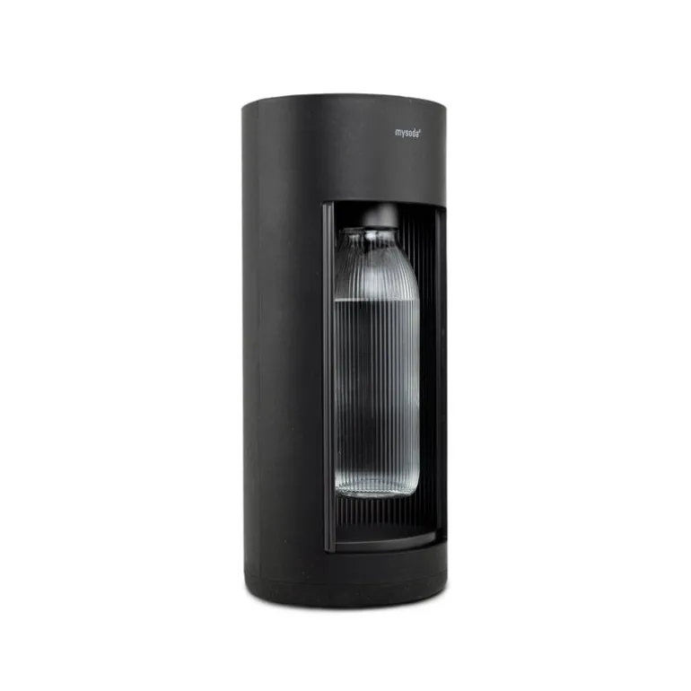 Mysoda Glassy sparkling water maker, black