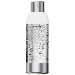 Mysoda Premium water bottle 1 L, silver