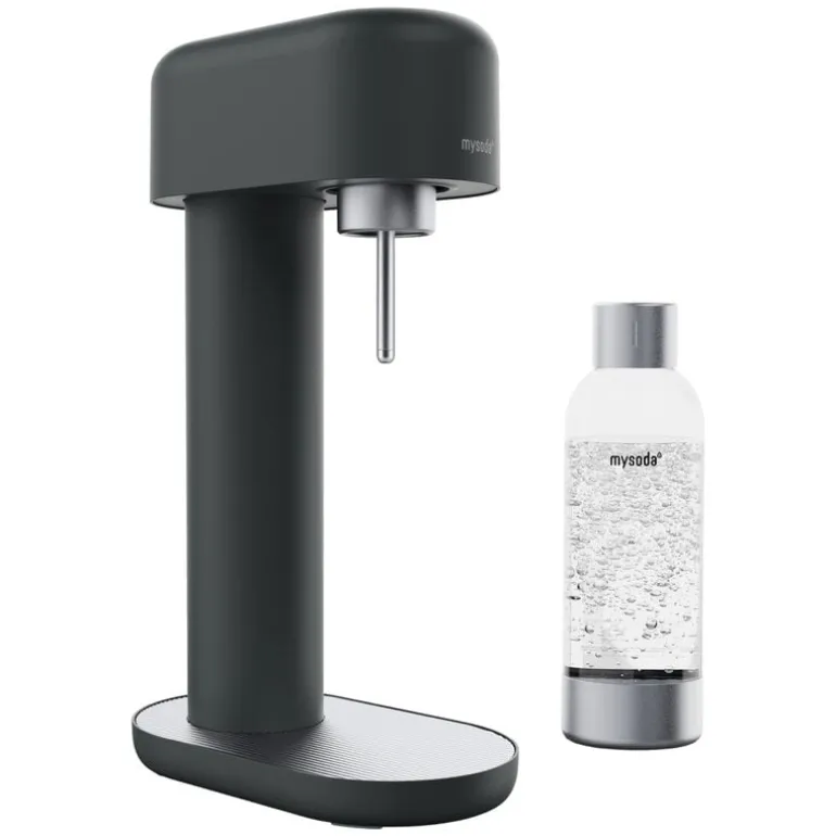 Mysoda Ruby 2 sparkling water maker, black - silver