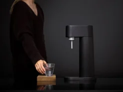 Mysoda Woody sparkling water maker, black