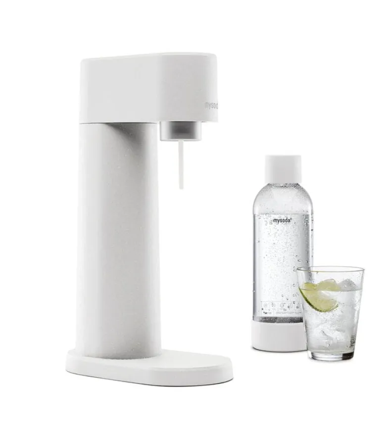 Mysoda Woody sparkling water maker, white