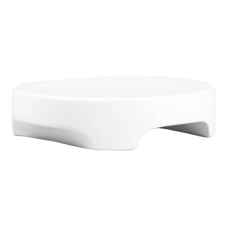 Nedre Foss Etage platter, white