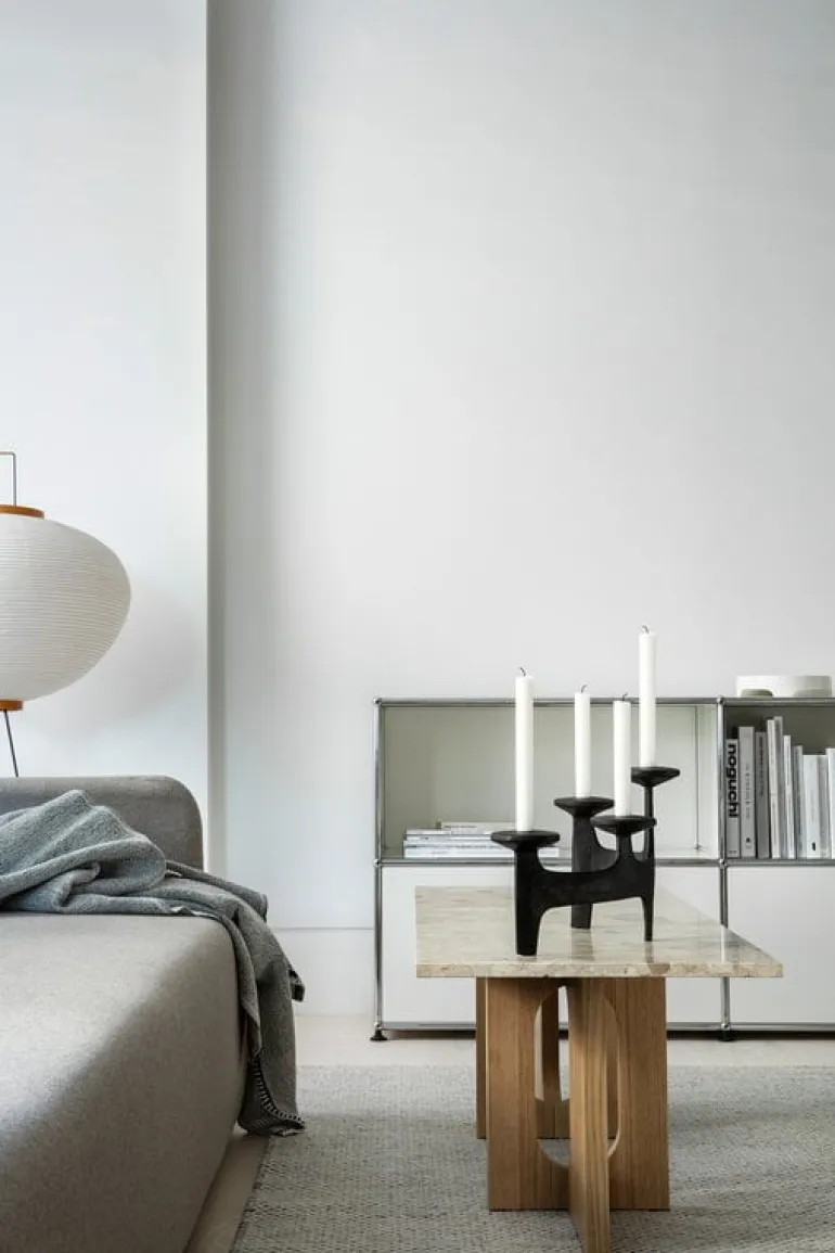 Nedre Foss Etage platter, white