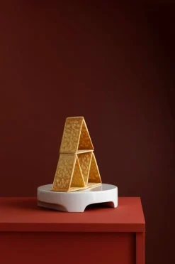 Nedre Foss Etage platter, white