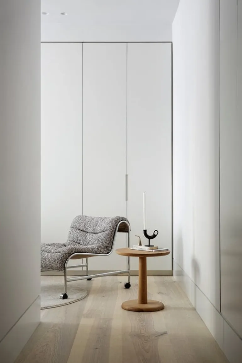 Nedre Foss Ildhane candleholder, black