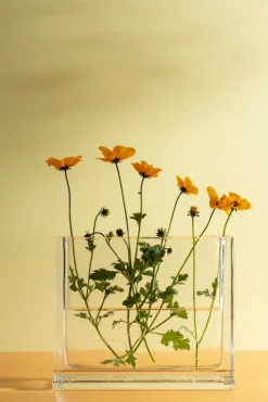 Nedre Foss Monoblokk vase, clear glass