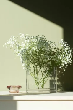 Nedre Foss Monoblokk vase, clear glass