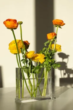 Nedre Foss Monoblokk vase, clear glass