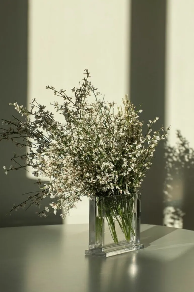 Nedre Foss Monoblokk vase, clear glass