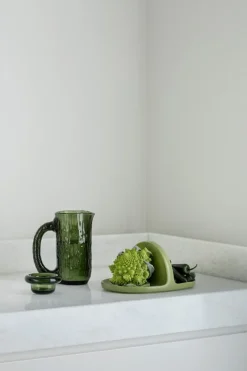 Nedre Foss Vannfall water jug, bottle green