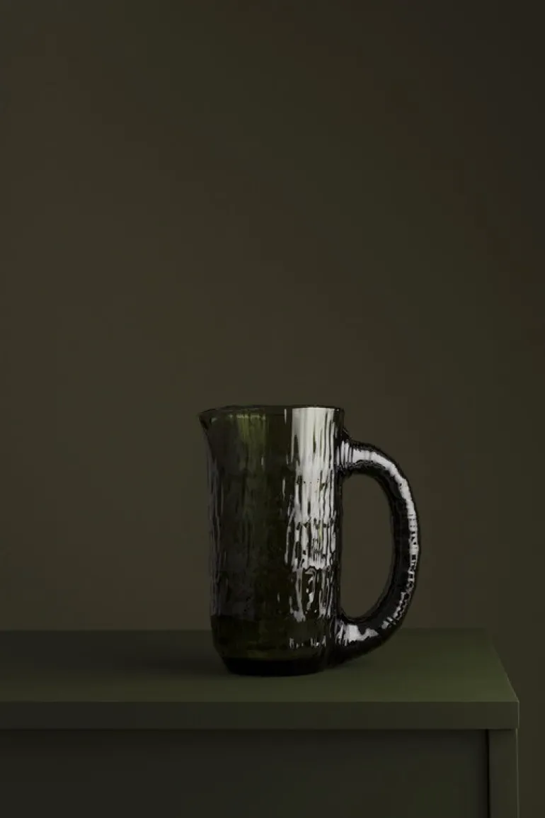 Nedre Foss Vannfall water jug, bottle green