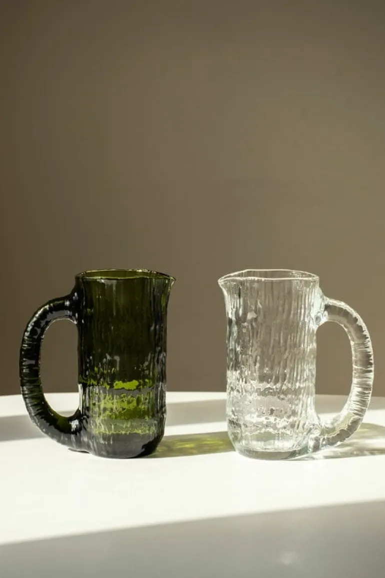 Nedre Foss Vannfall water jug, bottle green