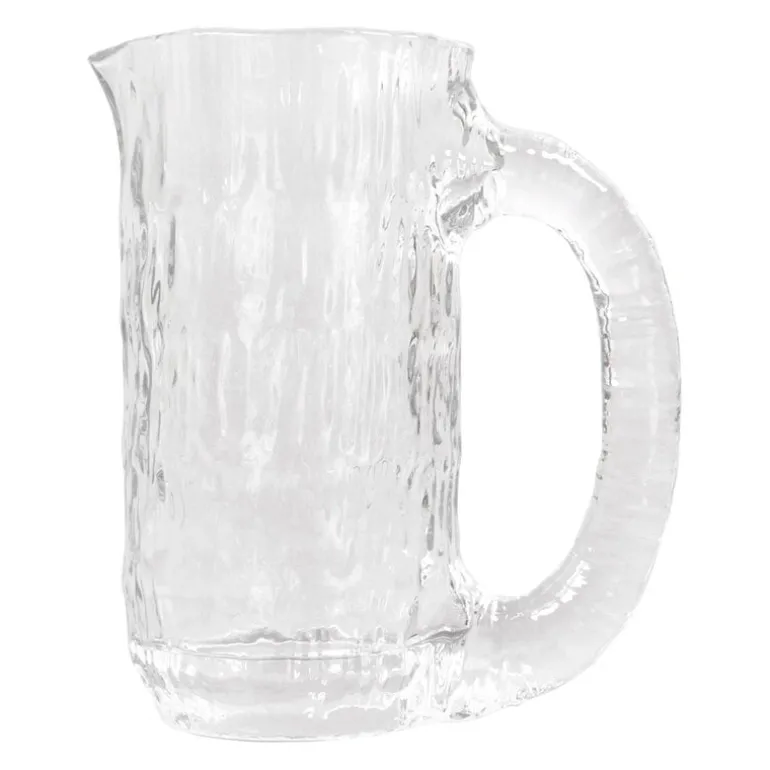 Nedre Foss Vannfall water jug, crystal clear