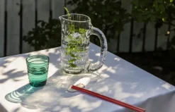 Nedre Foss Vannfall water jug, crystal clear