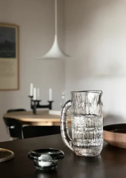 Nedre Foss Vannfall water jug, crystal clear