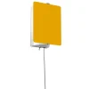 Nemo Lighting Applique à Volet Pivotant wall lamp, yellow