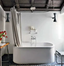 Nemo Lighting Applique de Marseille wall lamp, grey