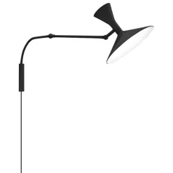 Nemo Lighting Lampe de Marseille Mini wall lamp, black