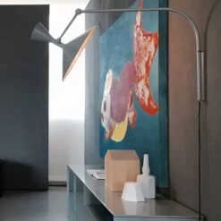 Nemo Lighting Lampe de Marseille Mini wall lamp, grey