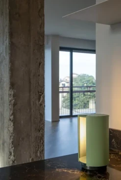 Nemo Lighting Pivotante à Poser table lamp, sage green