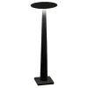 Nemo Lighting Portofino portable table lamp, black - black marble