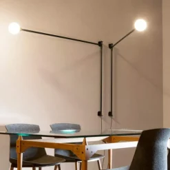 Nemo Lighting Potence Pivotante Mini wall lamp, grey