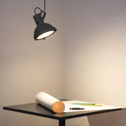 Nemo Lighting Projecteur 165 pendant, white sand