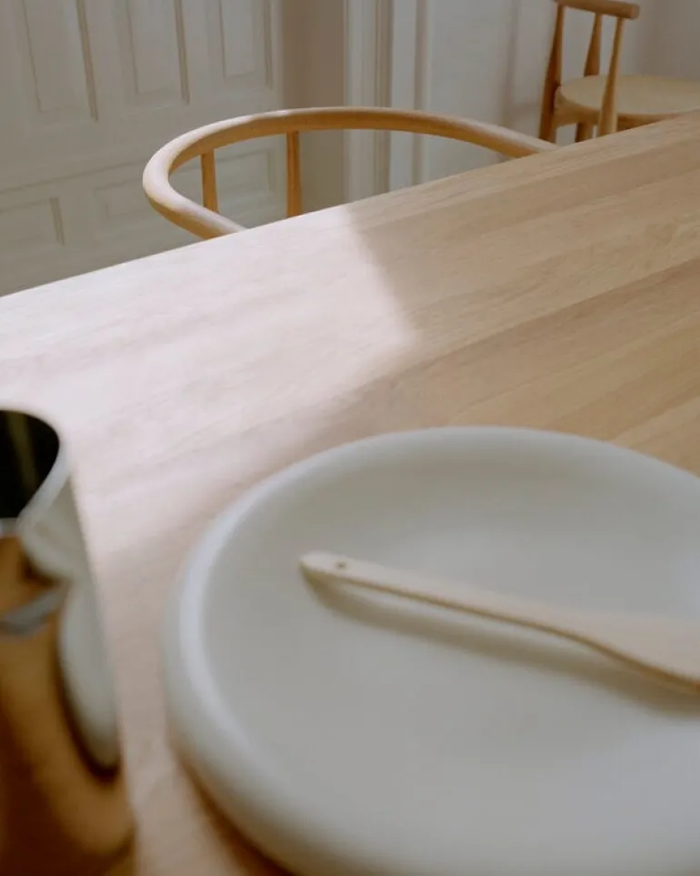 New Works Atlas dining table, 200 x 95 cm, natural oak