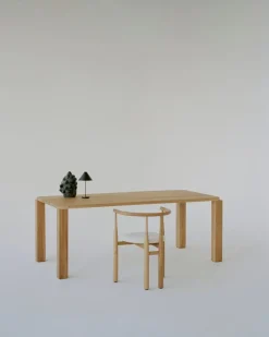 New Works Atlas dining table, 200 x 95 cm, natural oak