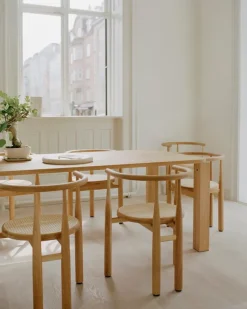 New Works Atlas dining table, 200 x 95 cm, natural oak