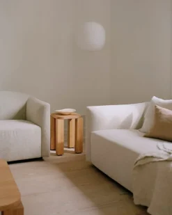 New Works Atlas stool, natural oak