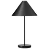 New Works Brolly portable table lamp, black steel