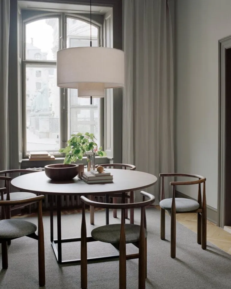 New Works Bukowski chair, walnut - Carnarvon 022