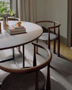 New Works Bukowski chair, walnut - Carnarvon 022